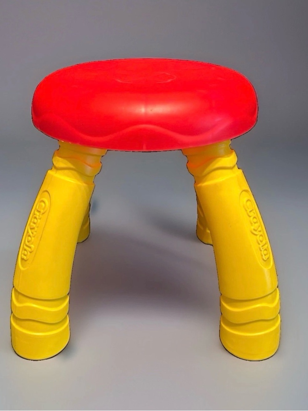Crayola Red Top with Yellow Legs Children's Activity Stool